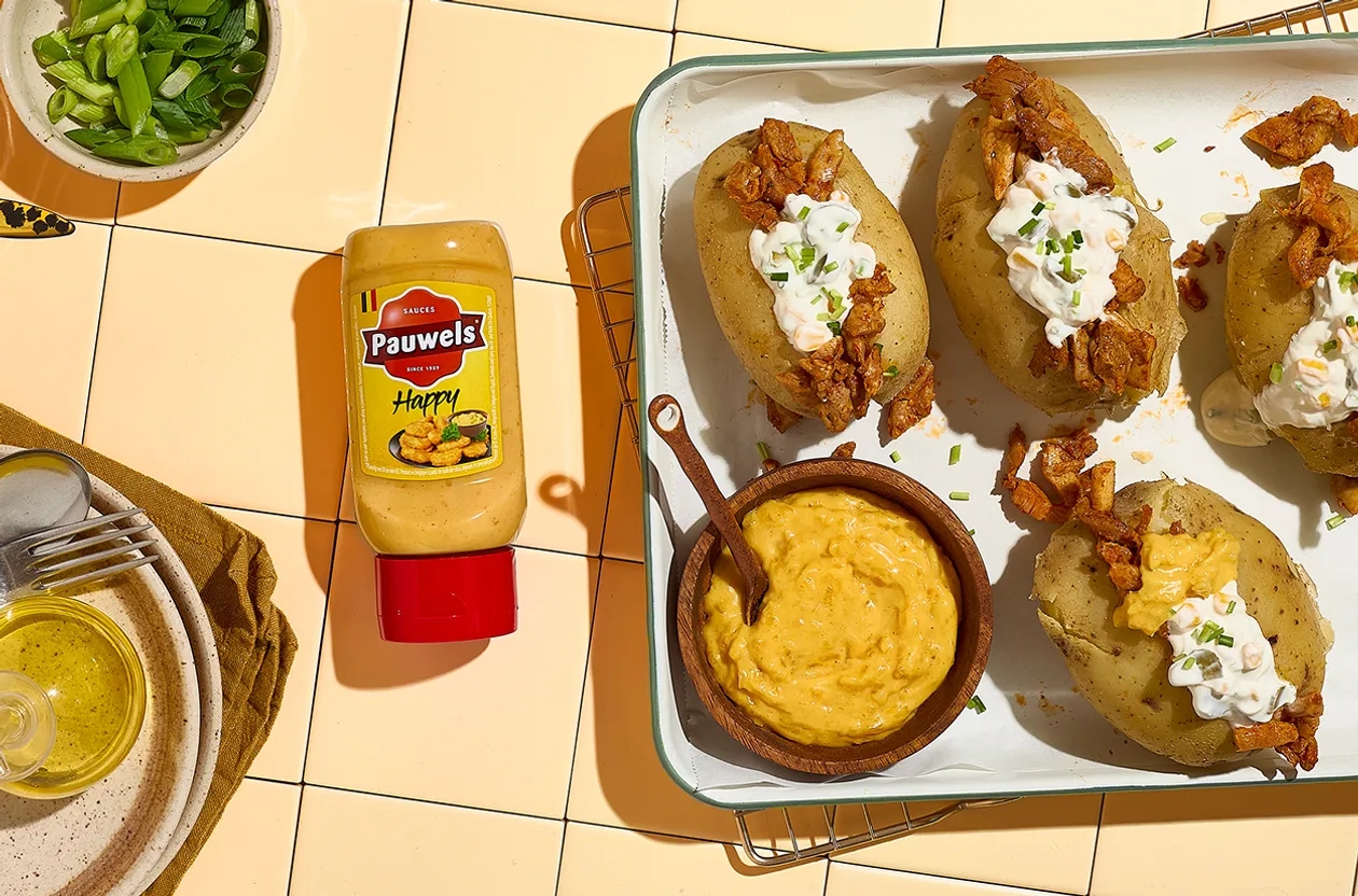 Gevulde aardappel Happy